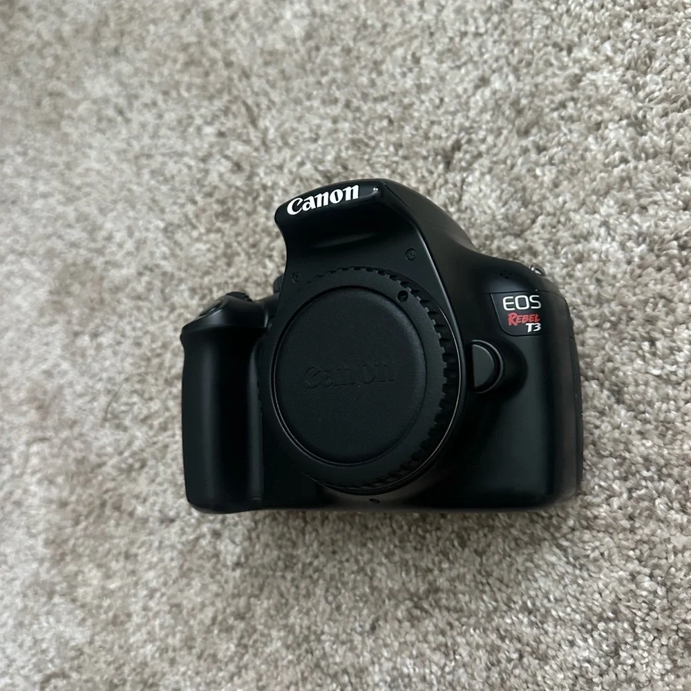 Canon EOS Rebel T3 Digital Camera - Black